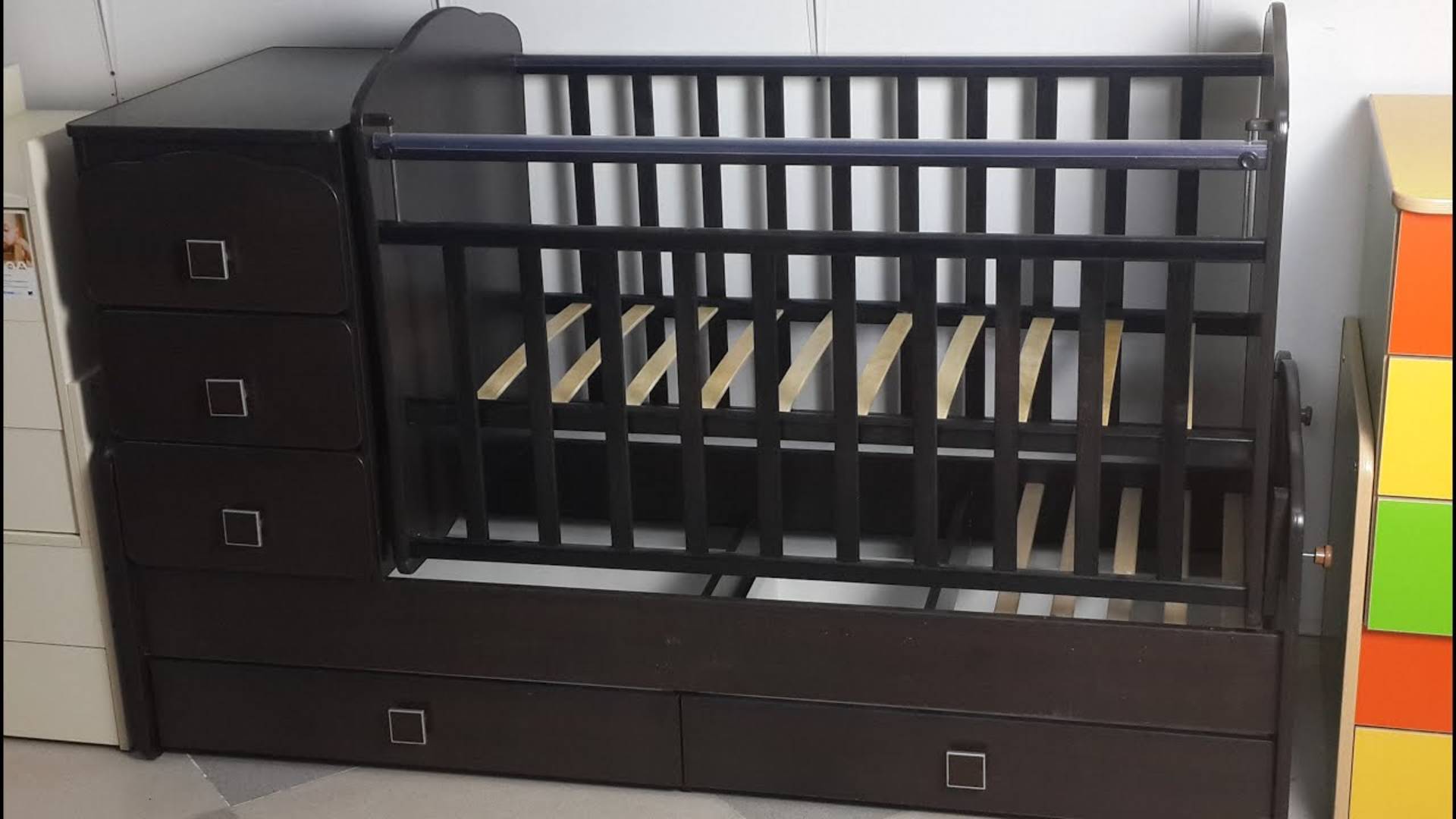 Как собрать одному кроватку трансформер Ульяна 1 смотреть онлайн