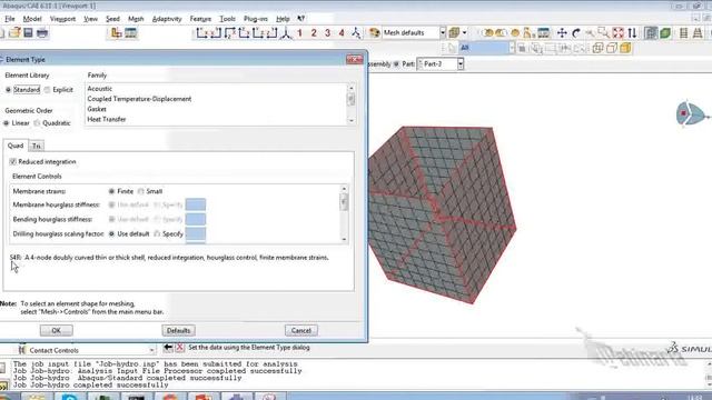 Abaqus hydrostatic pressure tank смотреть онлайн