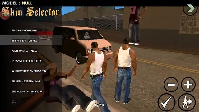 GTA SA Android : Mind Controlling Girl Mod! смотреть онлайн