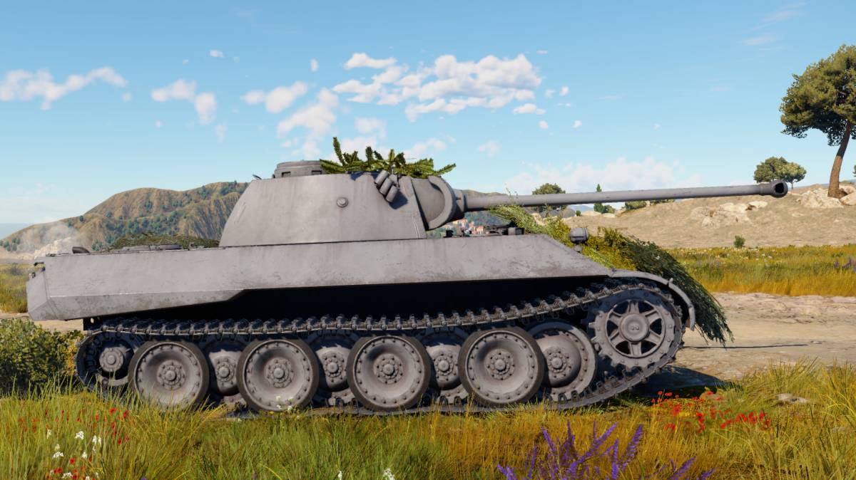 Бой на немецком танке VK 3002 (M) в War Thunder. смотреть онлайн