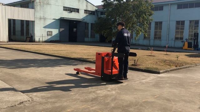 WELIFT Rider type EPT-20D-25D-30D Electric Pallet Truck смотреть онлайн