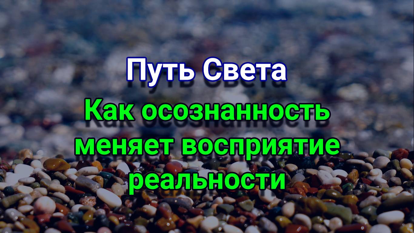 Путь Света. Как осознанность меняет восприятие реальности. смотреть онлайн