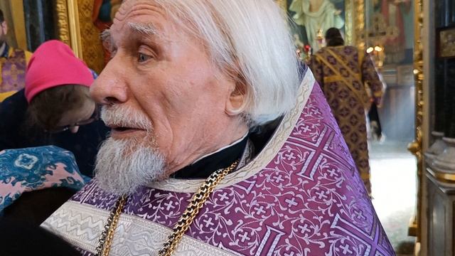 2025.03.16. Проповедь настоятеля Спасского храма г. Тулы прот.Виктора смотреть онлайн