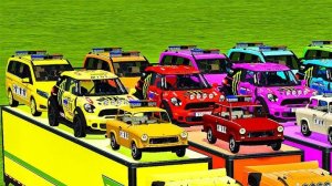 Машинки летают и прыгают! Развивающие мультики Машины помощники. Мультфильмы про машинки