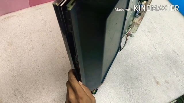 how to fix LCD/LED tv broken or (cracked panel).....📺📺📺 смотреть онлайн