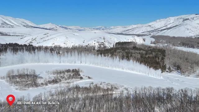 В Казахстане подрывают на реках лёд (очень похоже на кадры из кино) смотреть онлайн