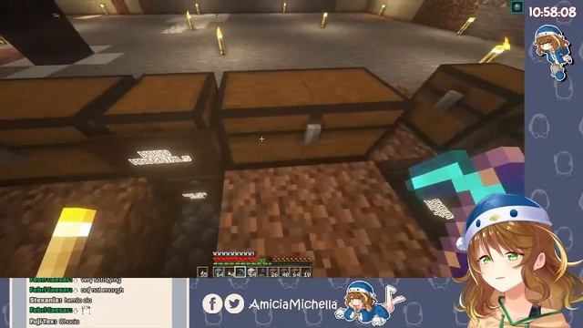 【Minecraft】(EN Stream) Storage and Note Block! (World Server)【NIJISANJI ID | Amicia Michella】 смотреть онлайн