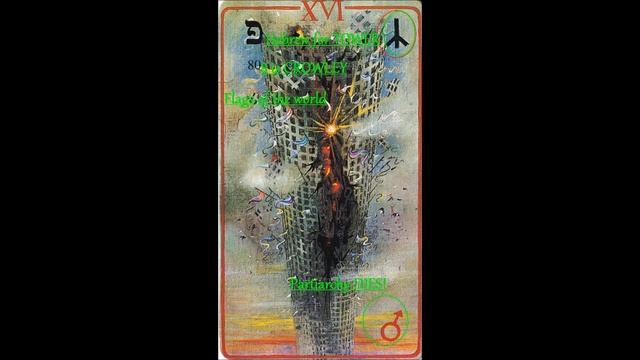 9-11 The TOWER Card in the TAROT Deck, Flags of the WORLD, Airplane, and Patriarchy DIES! смотреть онлайн
