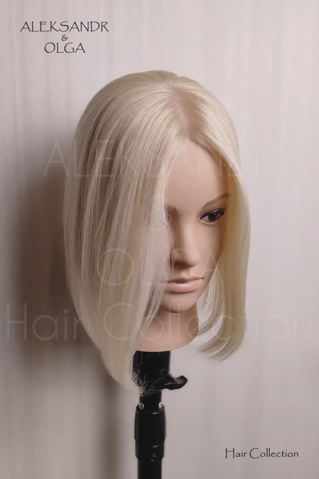 ПОЛУ-ПАРИК - на шёлке, система волос (с имитацией кожи головы) #полупарик #натуральнаянакладка смотреть онлайн