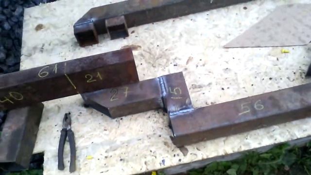 Рама самодельного трактора классики с полным приводом смотреть онлайн