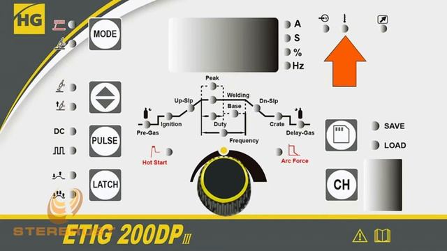 Аппарат аргонодуговой сварки HUGONG ETIG 200DP III