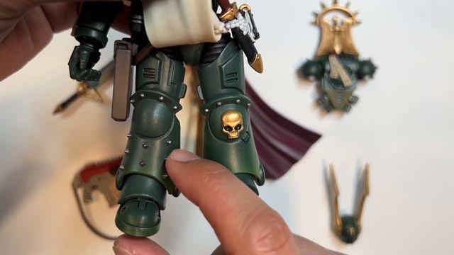 Unboxing & Review of JoyToy x Warhammer 40K Space Marine Dark Angels Primaris Master Lazarus смотреть онлайн