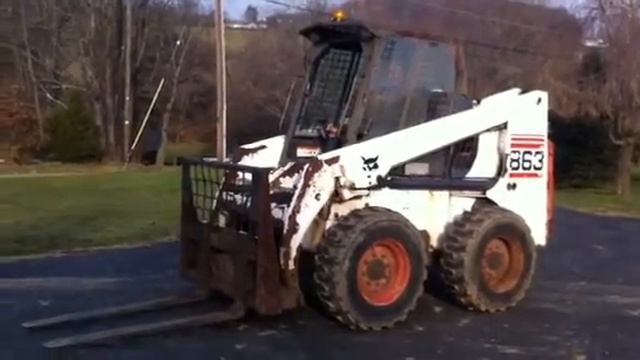 1999 Bobcat 863 Skid Steer Loader