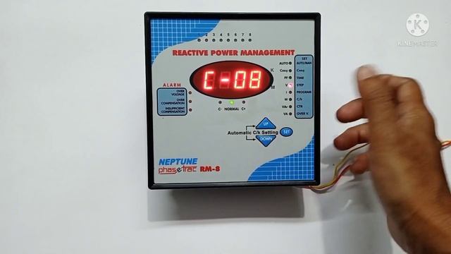 Automatic Power Factor Controller Relay Setting & Wiring смотреть онлайн