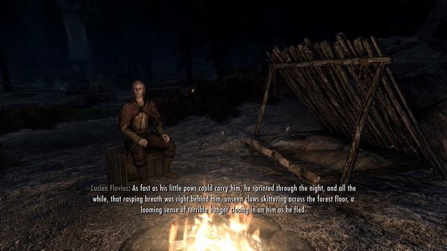 A Spooky Skyrim Campfire Story With Lucien Flavius - Original Skyrim Short Story - Mod Showcase смотреть онлайн