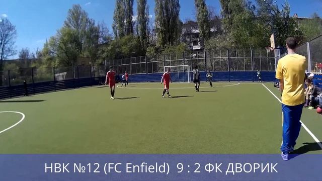 НВК №12 (FC Enfield) 9 : 2 ФК ДВОРИК Джуниор Лига Коростень 2015 смотреть онлайн
