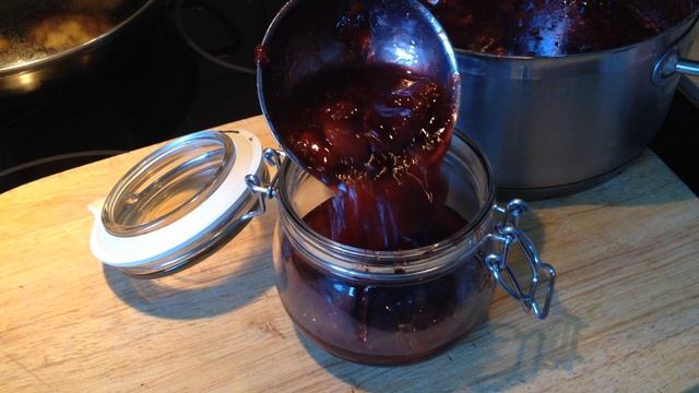 Варенье из клубники с манго на желатине