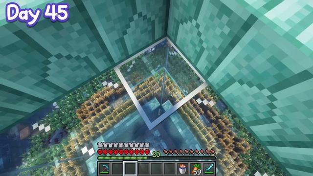 I Spent 100 Days Building a Modern Underwater Base in Minecraft смотреть онлайн