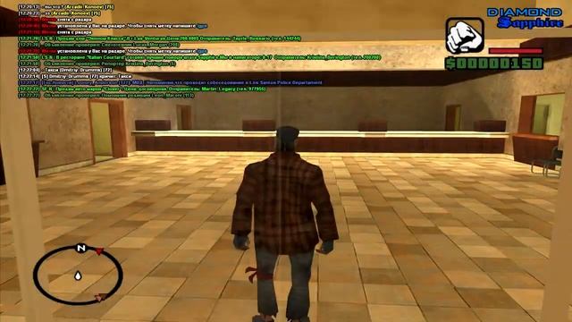 GTA San Andreas | Diamond RP Sapphire | Введение #1