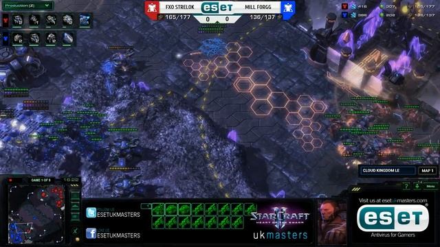 [T] Strelok vs [T] ForGG - ESET UK Masters Invitational Qualifier Map 1 of 5 смотреть онлайн