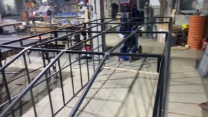 УСИЛЕНИЕ КАРКАСА ЛЕГКОВОГО ПРИЦЕПА.