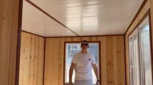 ДАЧНЫЙ ДОМ из БЫТОВКИ 6х3. Люкс вагончик.