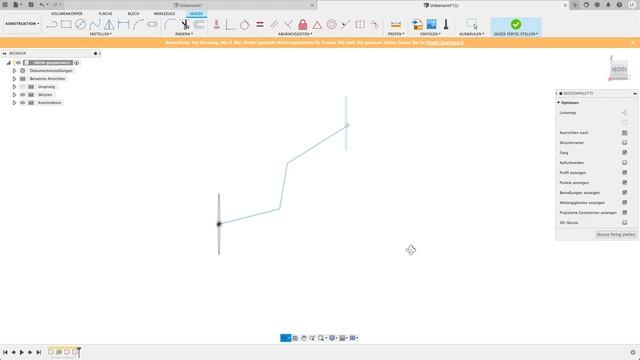 3D Skizzen in Fusion 360 Tuorial Deutsch CAD смотреть онлайн