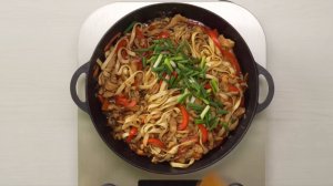 Хочешь ужин, как в Азии? Лапша с терияки за 15 минут! Лапша вок!