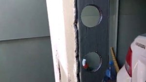 Установка замка Риф.