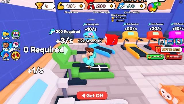 ROBLOX ARM WRESTLE SIMULATOR смотреть онлайн