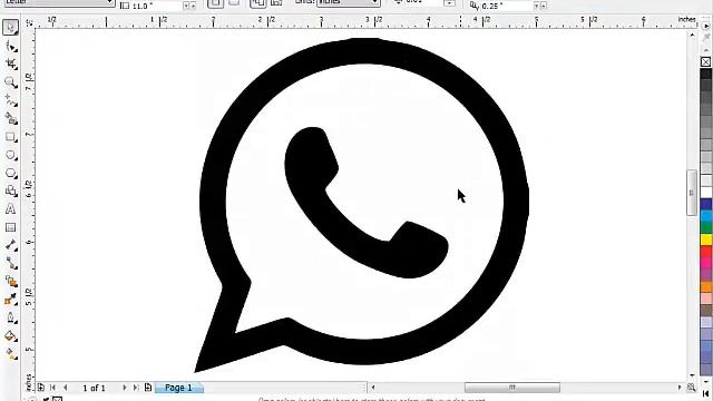 How to Convert a JPEG Image Into a Vector Graphic In Corel Draw X6 смотреть онлайн
