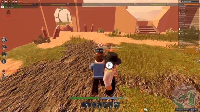 How To Push People Out Of Safe Zones | Roblox The Wild West