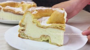 Заварной торт Карпатка — покорит всех! 🍰✨