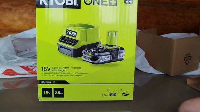 Обзор на Углошлифмашину Ryobi ONE+ RAG18125-0