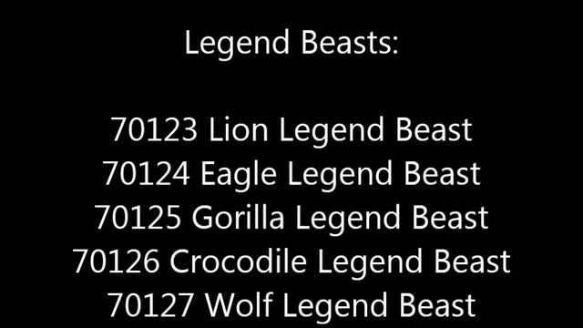LEGO 2014 LEGENDS OF CHIMA RUMOR SET LIST! Rhinos, Spiders, and Scorpions- OH MY! смотреть онлайн