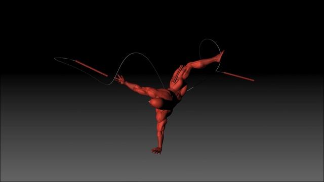 The Man Without Fear - Speed Art (Photoshop, Poser & Zbrush) смотреть онлайн