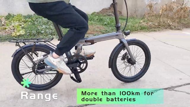 Ride The 14KG Carbon Fiber Folding E Bike
