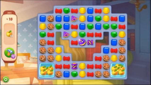 Homescapes Level 385 - NO BOOSTERS 🏠 | SKILLGAMING ✔️