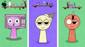 НЕОБХОДИМАЯ ПОМОЩЬ СПРУНКИ! Спрунки Incredibox - Спрунки ! Анимация #спрунки