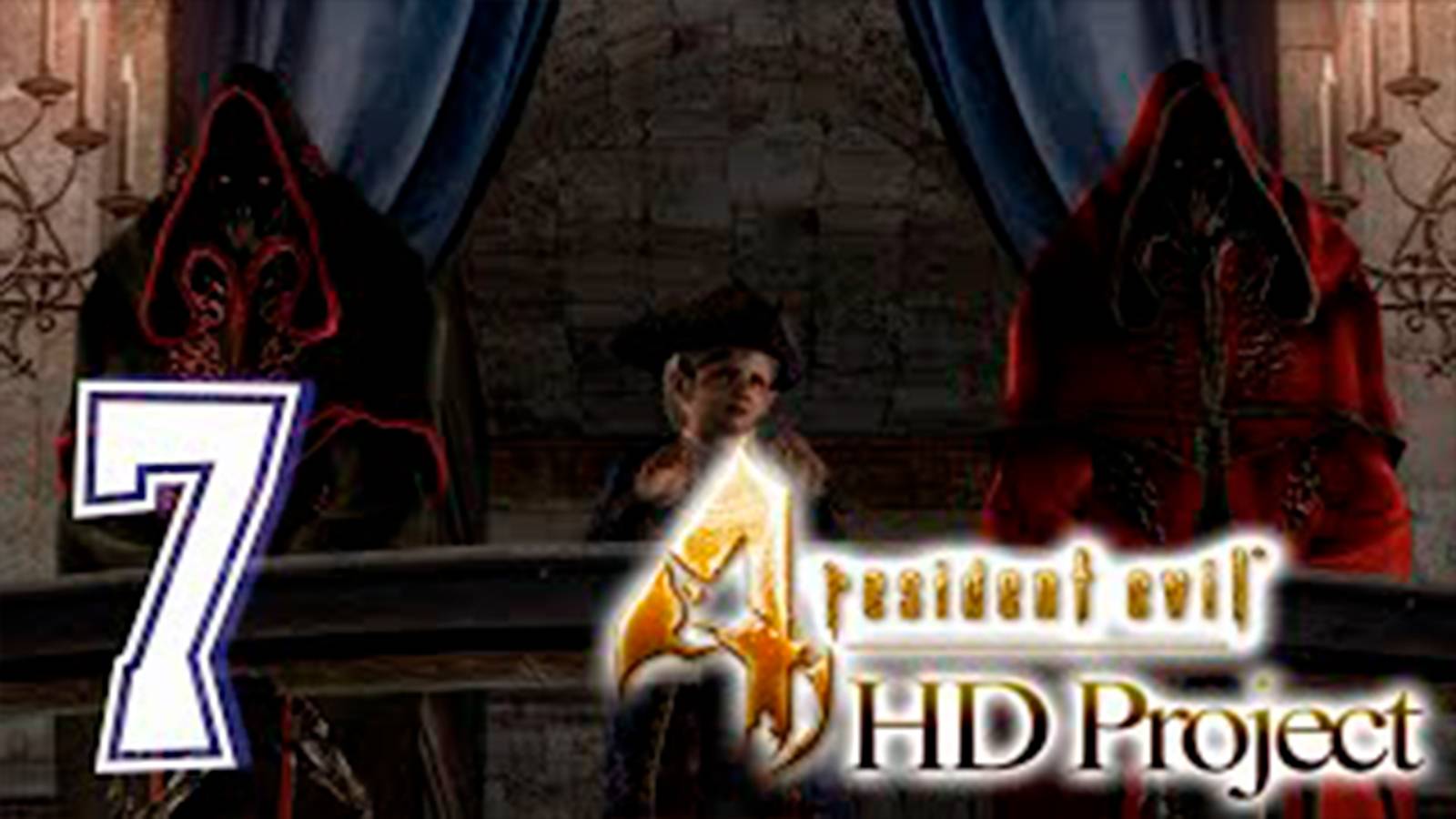 Подробное прохождение Resident Evil 4 HD Project. часть 7. Замок