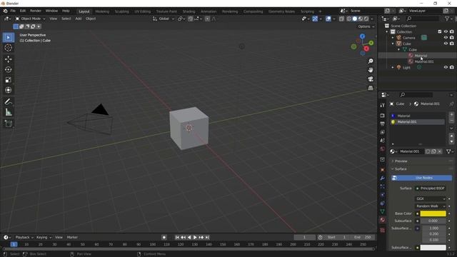 Blender How To Delete Material Tutorial смотреть онлайн
