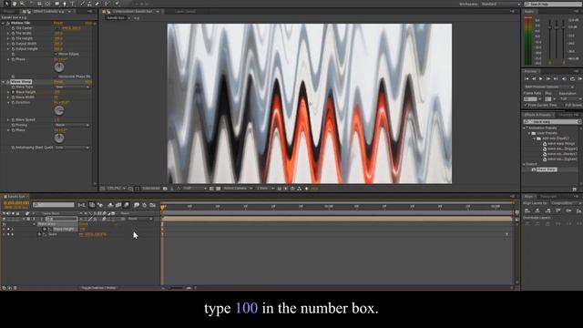 Wave Warp Effect | After Effects Tutorial