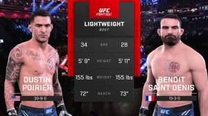 Дастин Порье VS Бенуа Сен-Дени