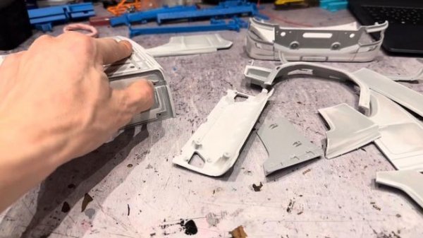 Как я неудачно покрасил кабину Tamiya scania 770s