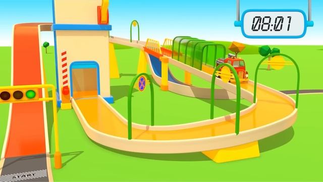 Мультики про машинки Машины помощники с первой серии — Сборник мультфильмов смотреть онлайн