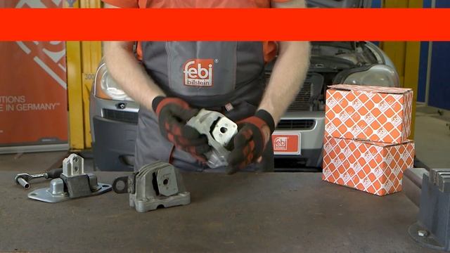 Анализ состояния и замена опор двигателя. смотреть онлайн