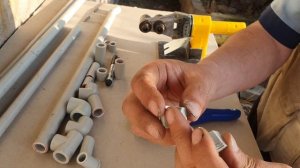 Пайка трубы 32