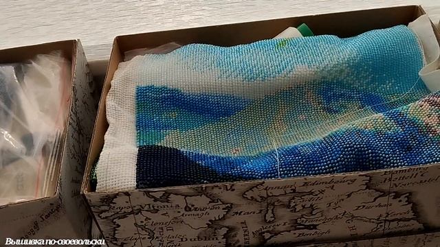 Вышивка бисером. Хранение рукодельных запасов. смотреть онлайн