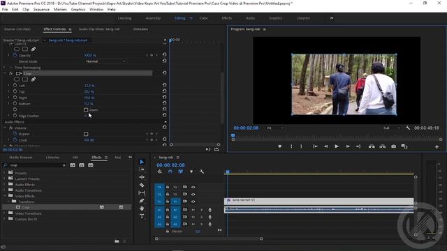 3 Cara Crop Video Di Premiere Pro