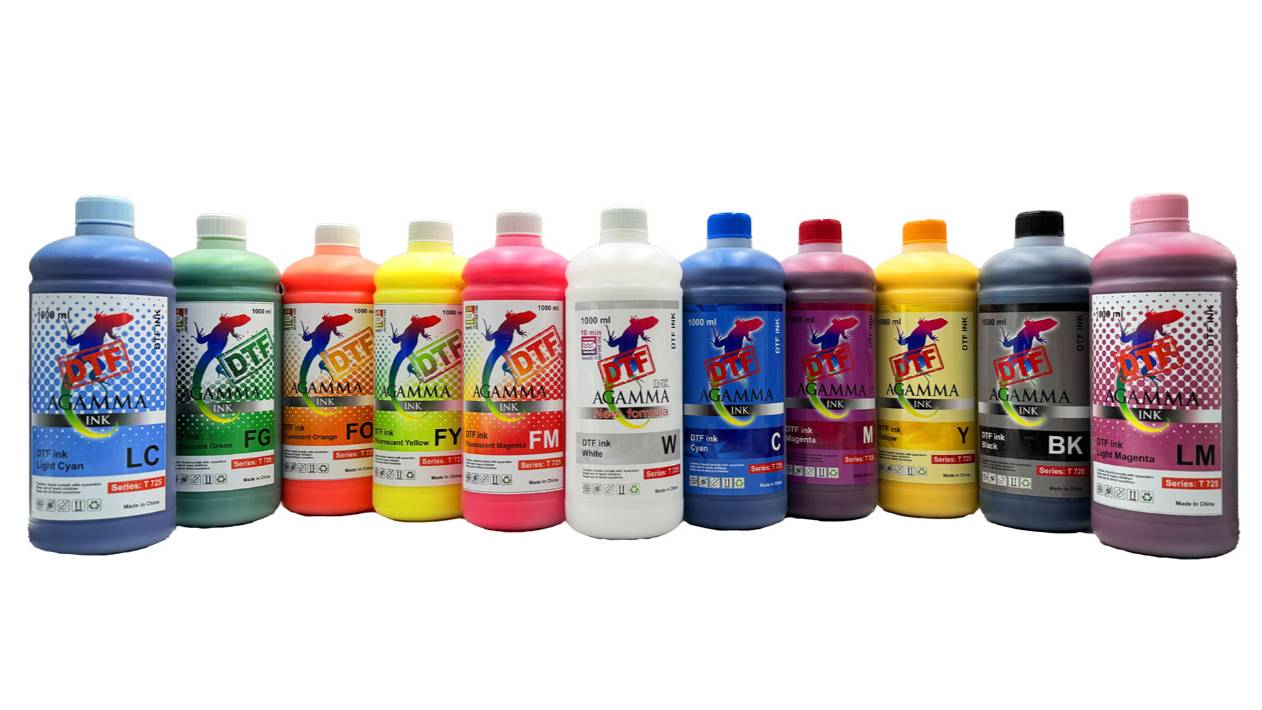 Текстильные чернила DTF AGAMMA смотреть онлайн